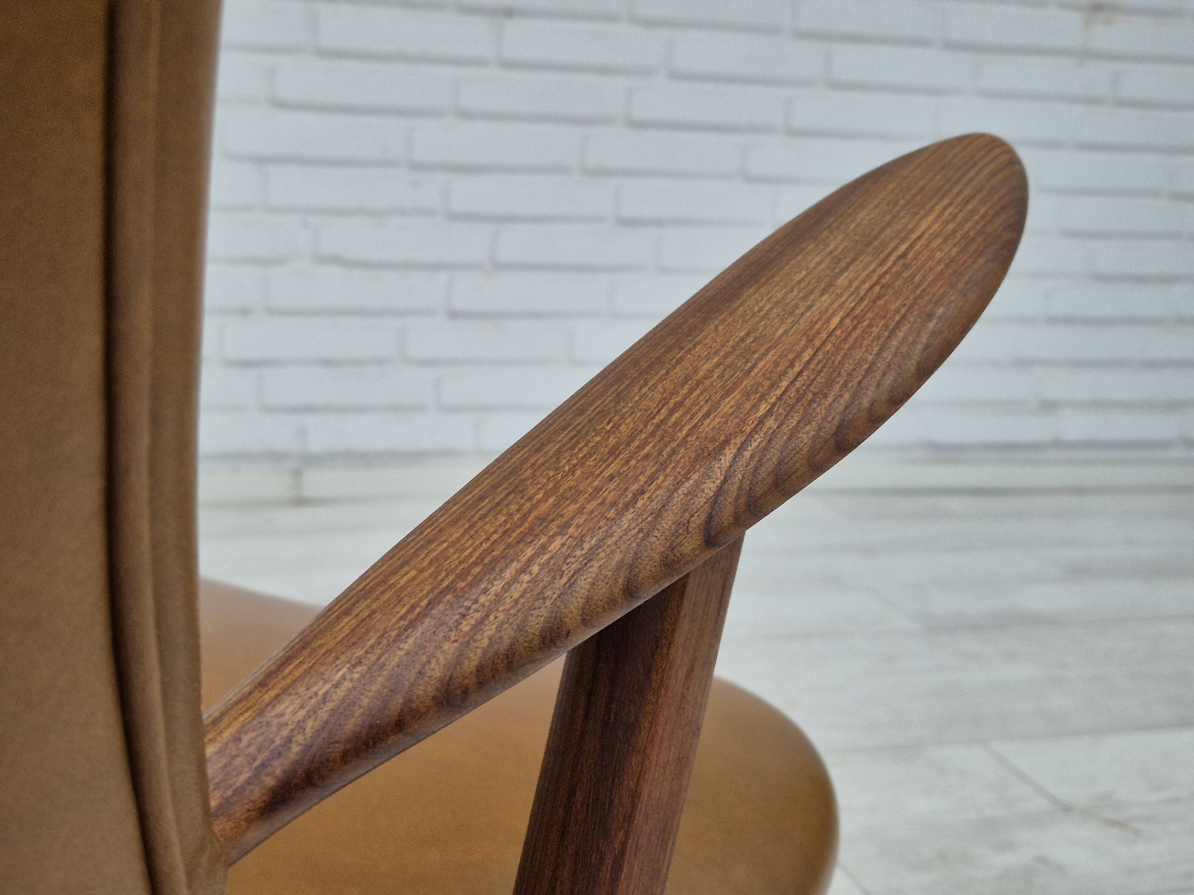1960s, Danish design by Erhardsen & Andersen, armchair, original condition, teak wood.