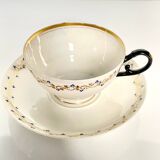 Tasse et sa Sous-Tasse en porcelaine - Vieux Paris - XIXe Siècle