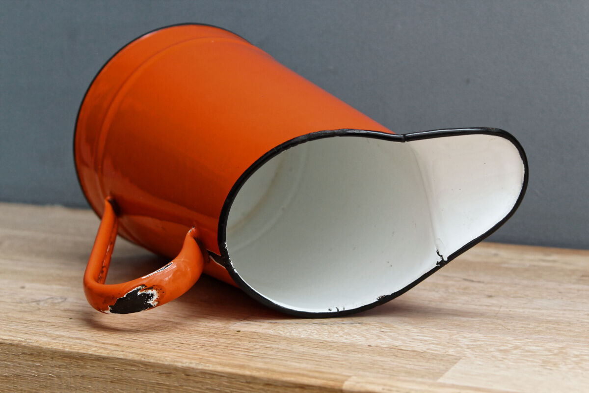 Vintage enamelled broc