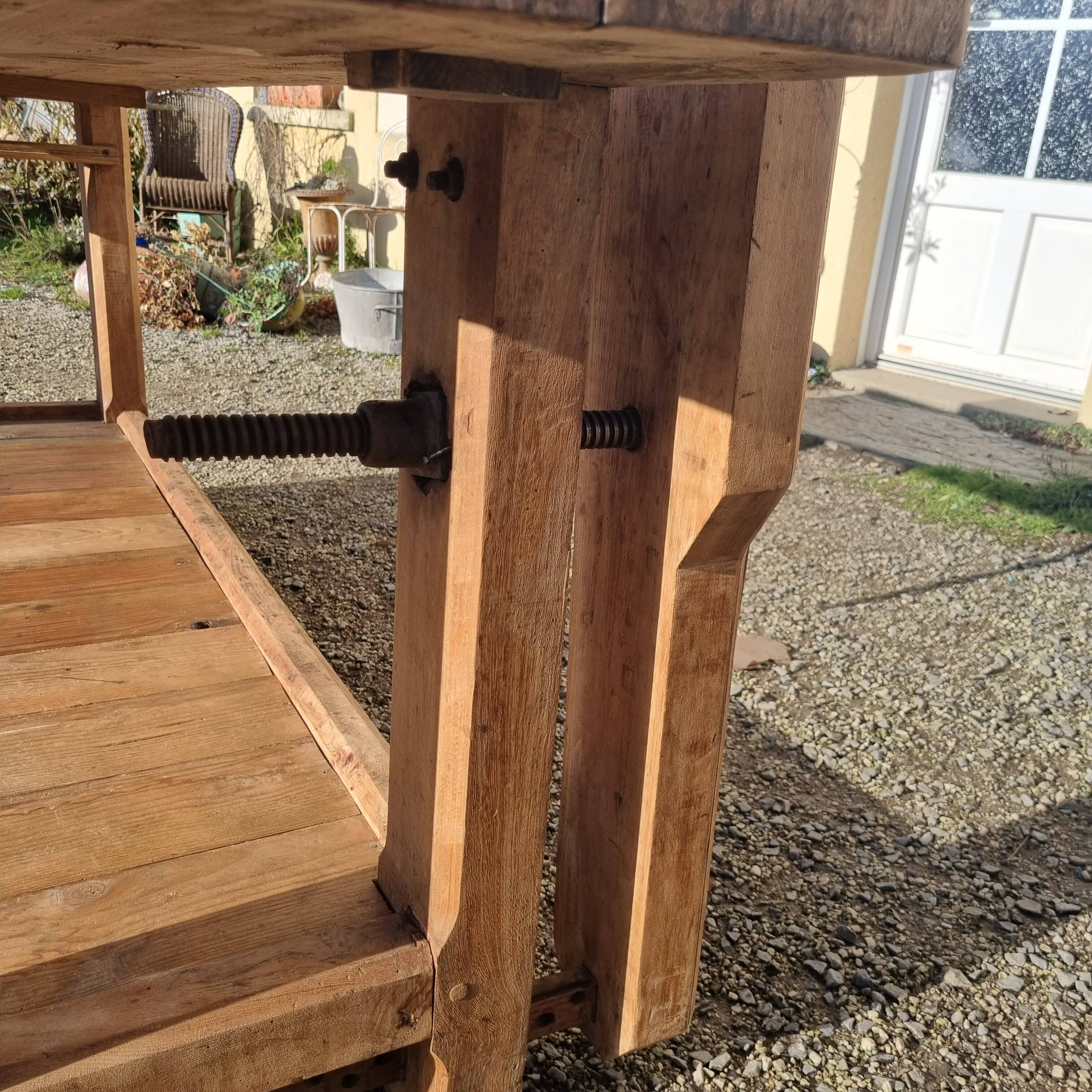 Solid oak table