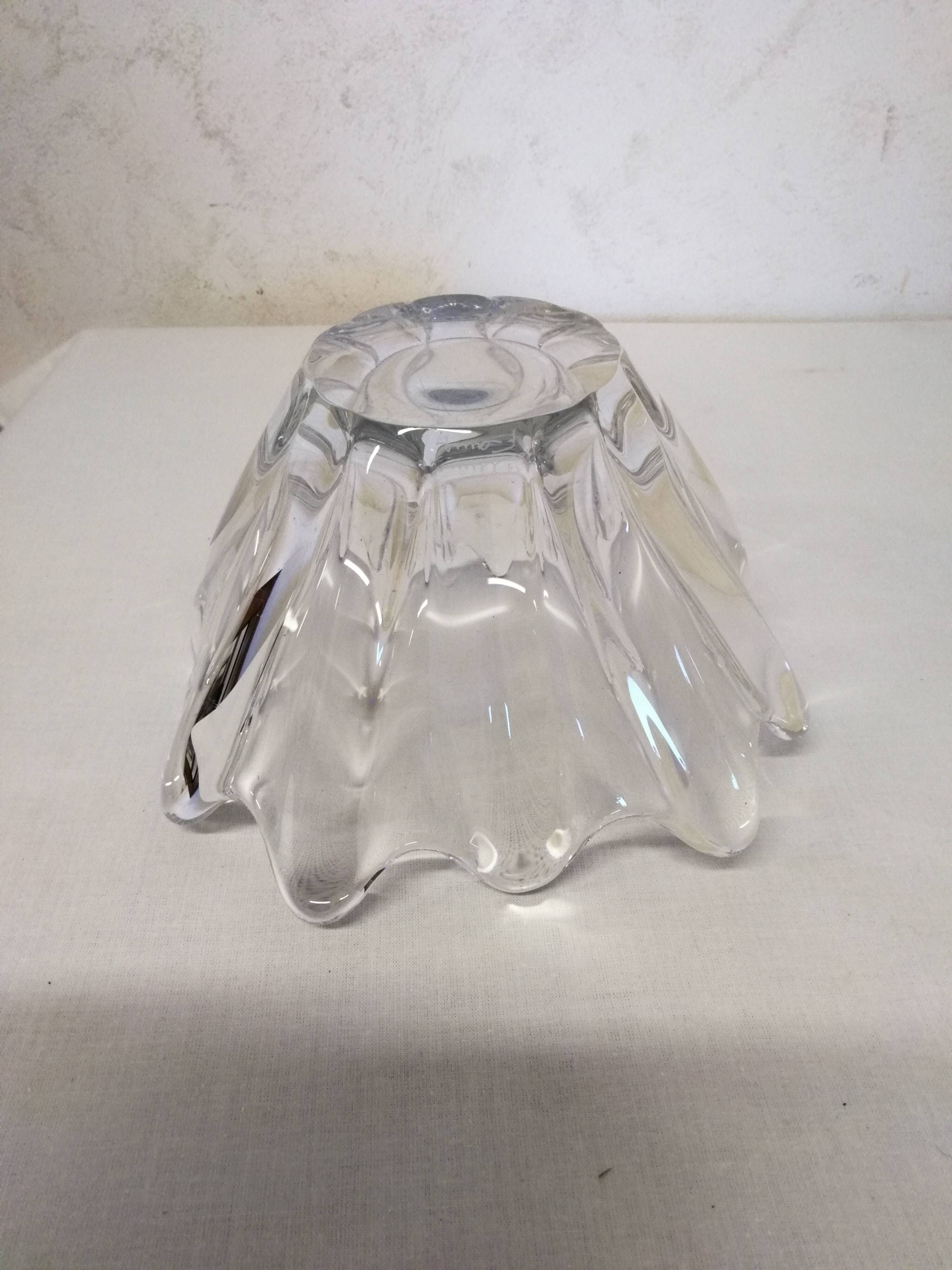 Cup, Empty Crystal Pocket Daum France