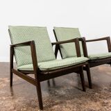 Pair Of Mid Century Armchairs Type 300 139, Poland, 1960s