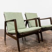 Pair Of Mid Century Armchairs Type 300 139, Poland, 1960s
