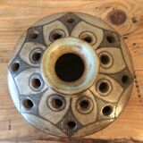 Ceramic flower-base vase
