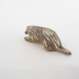Small ceramic skunk sculpture by Tremar Pottery, United Kingdom