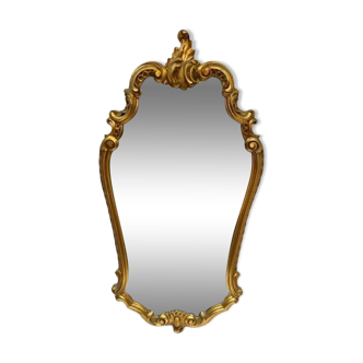 Louis XV style gilded wood mirror 83 x 45