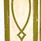 Double separation doors in 19th century patinated solid fir