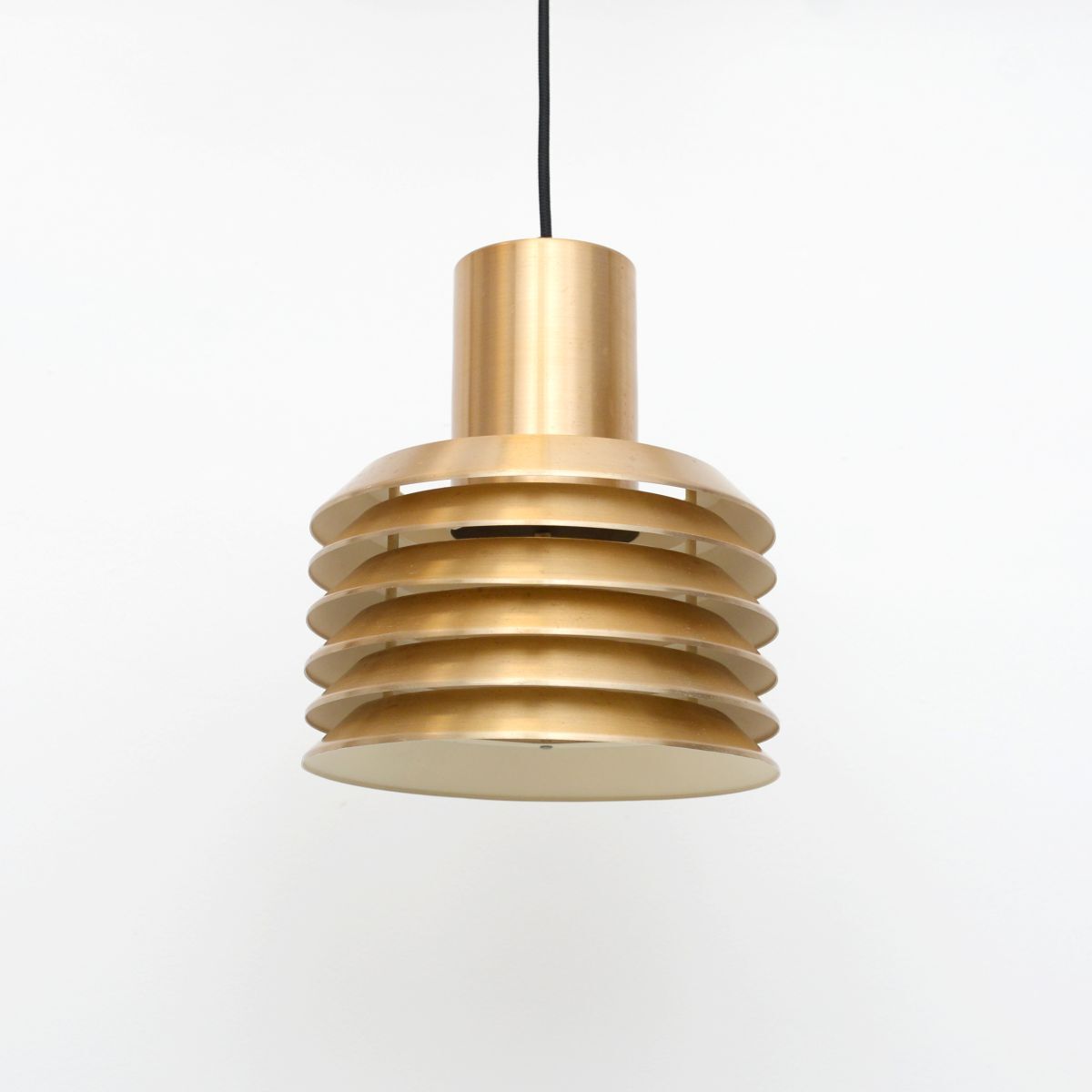 Danish pendant lamp in golden brass 60