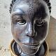 Buste tribal africain en ébène