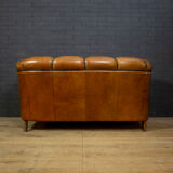 Dutch sheepskin 2-seater sofa