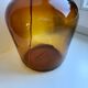 Dame-jeanne viresa couleur ambre vintage