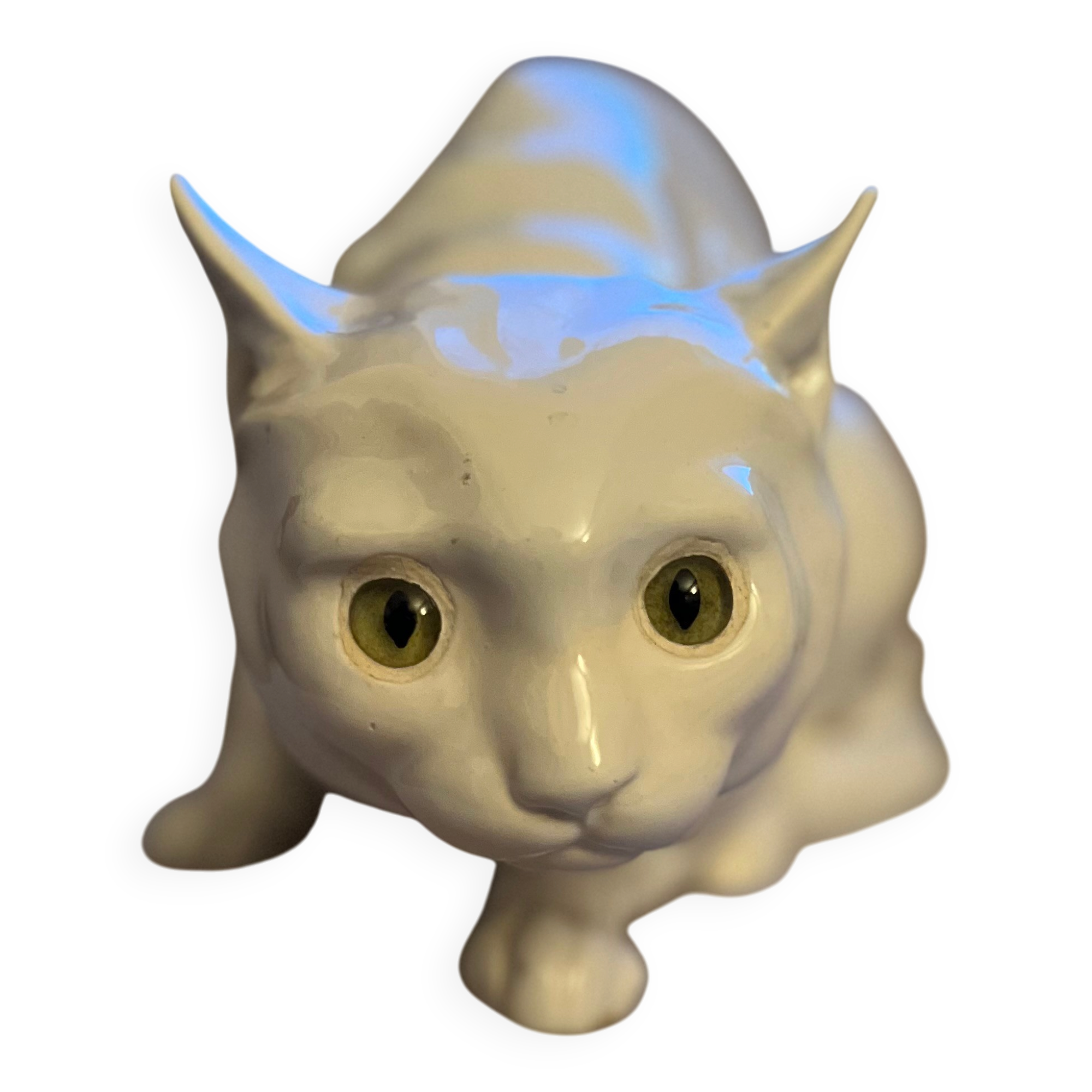 Chat porcelain Wiener Kunstkeramische Werkstätte 1900s