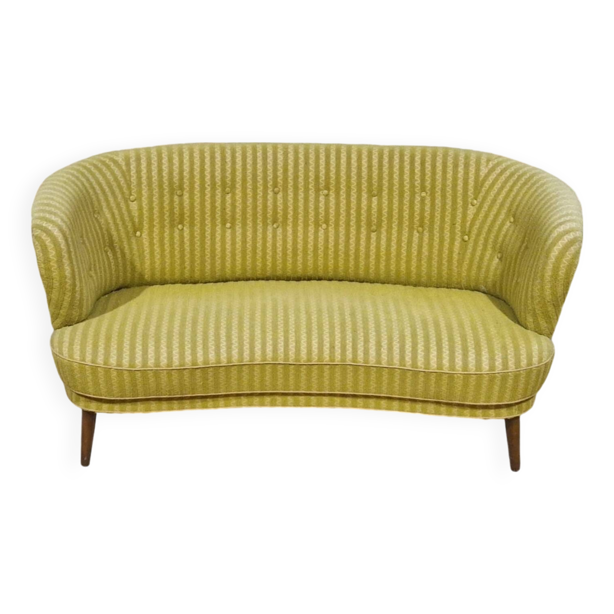 Vintage banana sofa