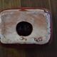 Oriental soap dish in red ceramic