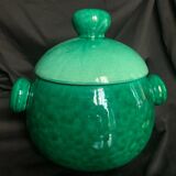 Delhomme brand handcrafted pottery soup tureen
