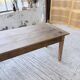 Table de ferme en chêne XL 1950 235cm