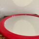 Miroir rouge vintage