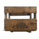 Antique bottle rack