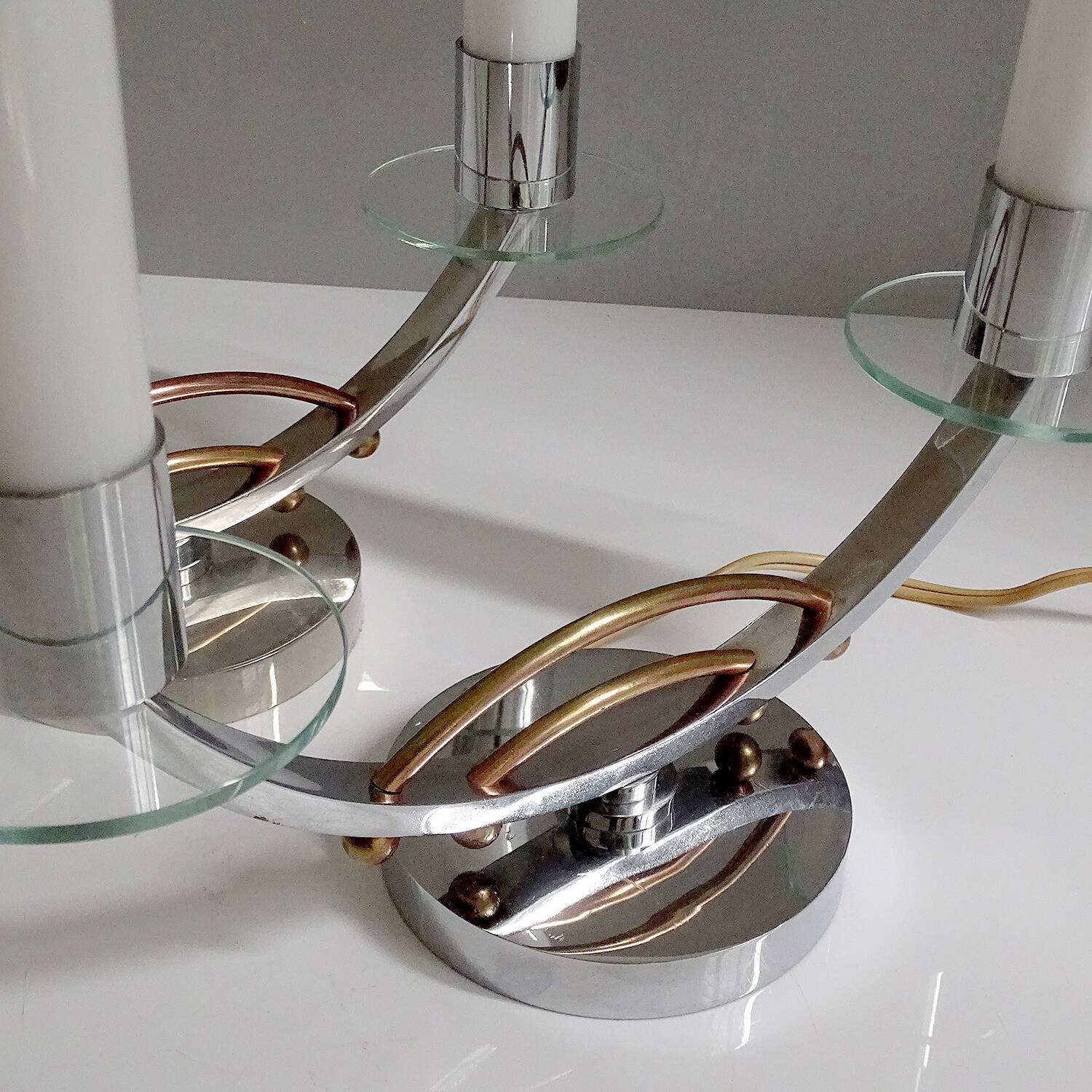 Pair of Art Deco Lamps