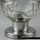 60s 70s table lamp bedside lamp chrome Doria glass space age design