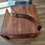 Design coffee table in 2 parts from around 1970.