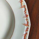 6 Schwarzenhammer porcelain soup plates