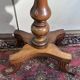 Angleterre XIXeme : table a jeux style Charles X en acajou blond