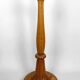 Important Art Deco carved oak floor lamp, France, circa 1920
