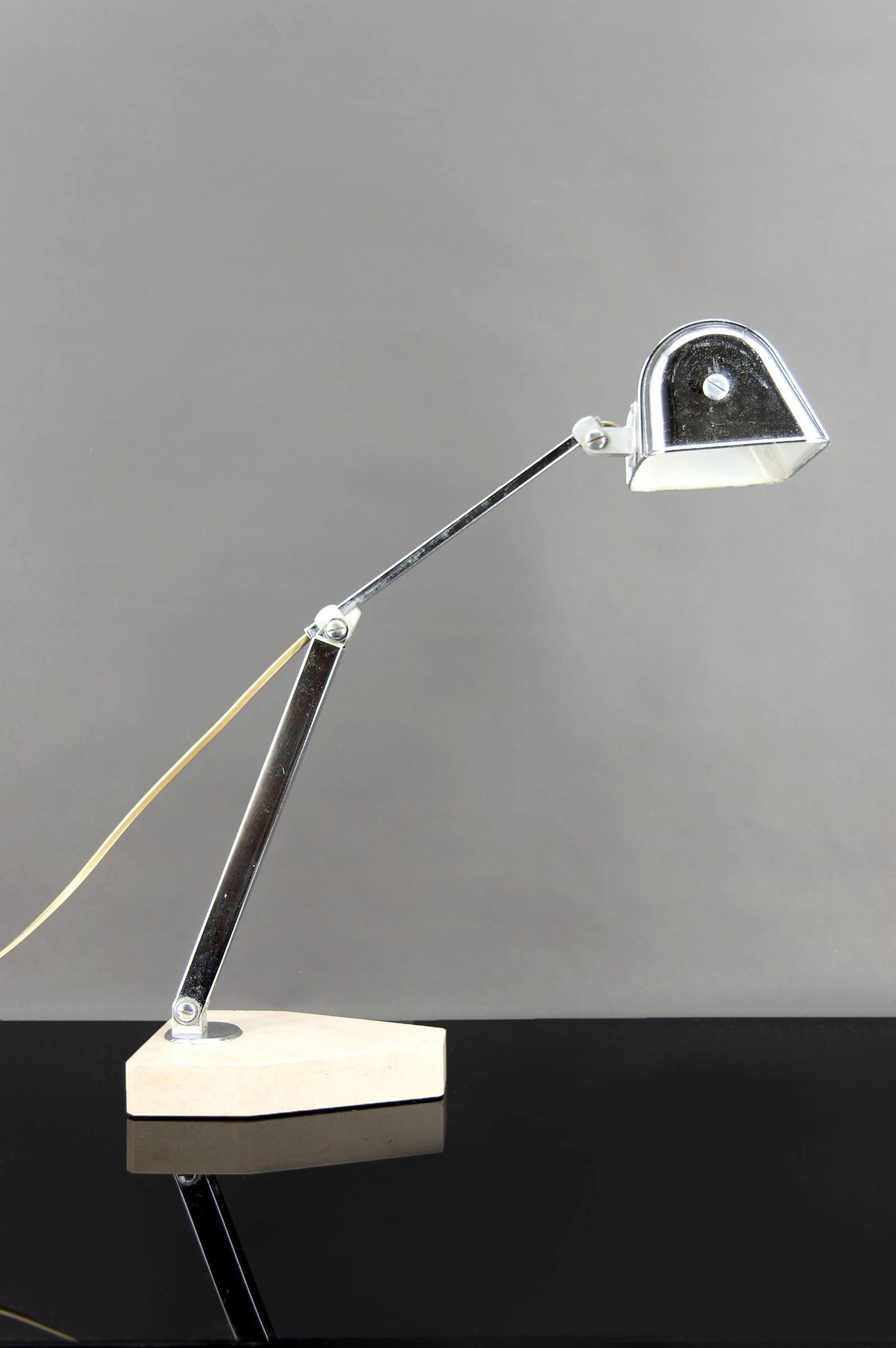 Importante Lampe de Bureau, Art Déco Moderniste, France, c. 1930
