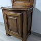 Old 19th century solid oak entrance cabinet
