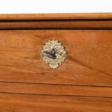 Walnut Writing Commode, Restoration Period – 1st Part 19th