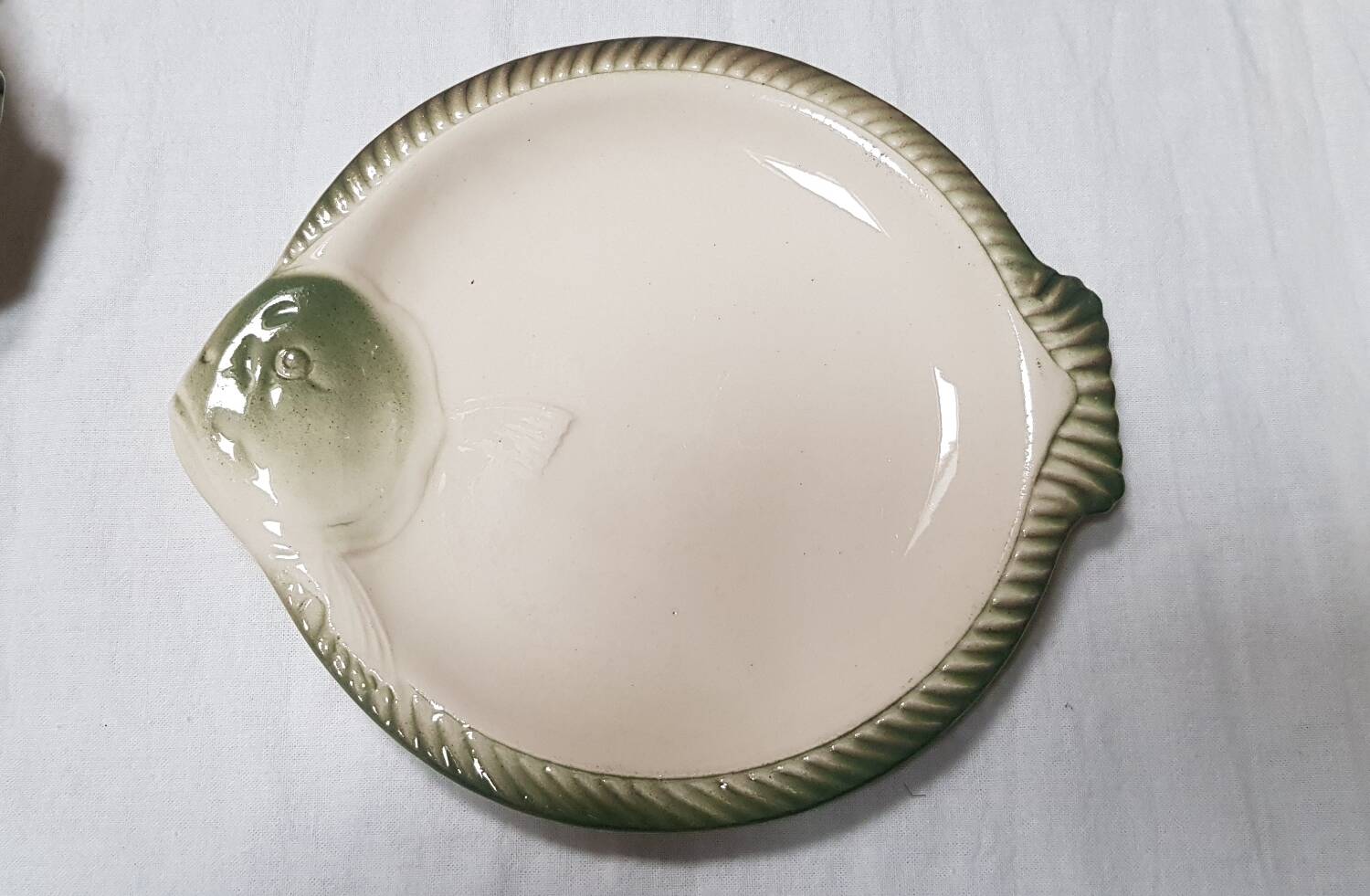 Fish service, Longwy, 14 pieces