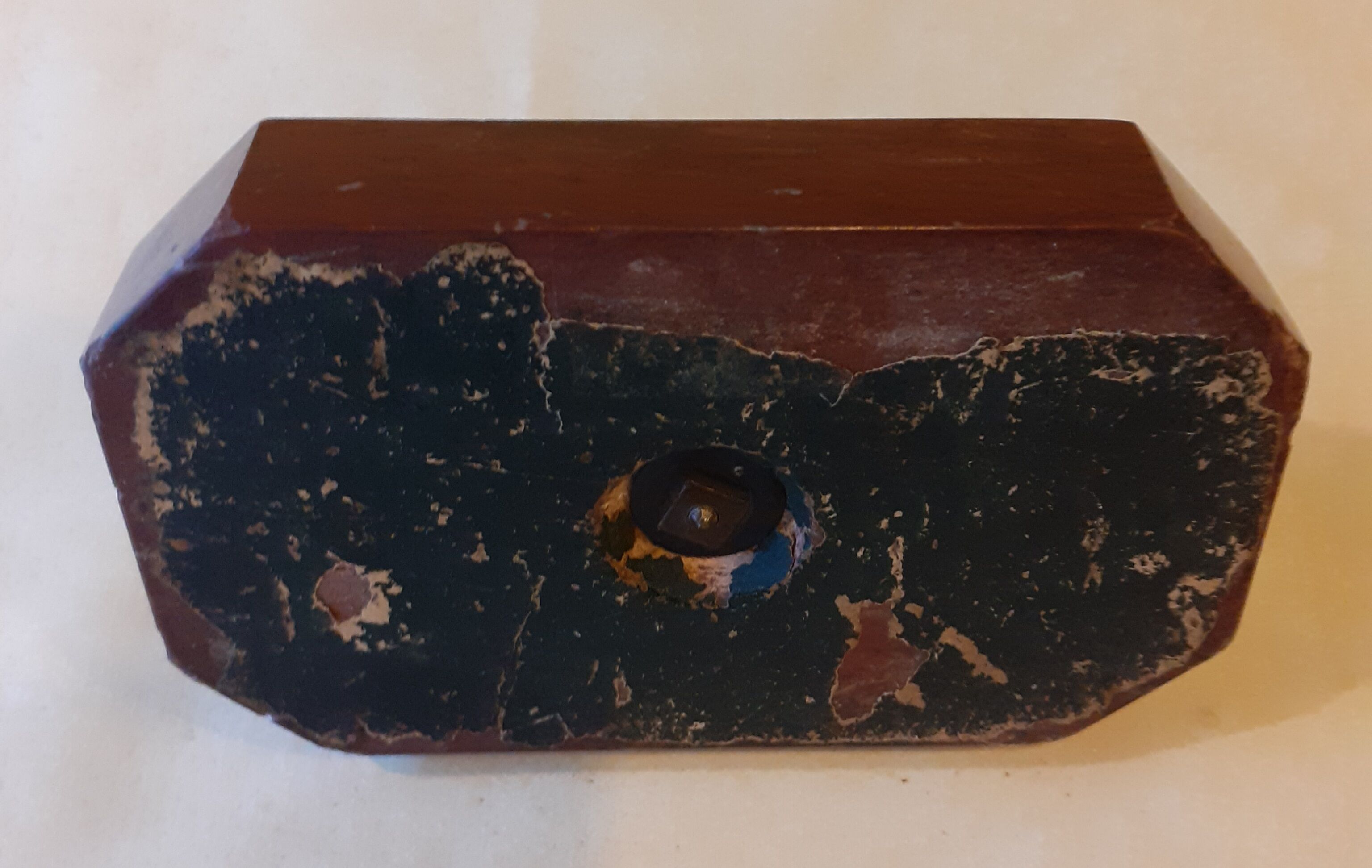 Bronze and marble paper press