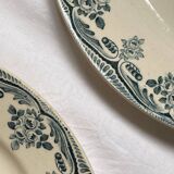3 flat ironstone plates Choisy le Roi Boulanger / Bordeaux ACC-7337