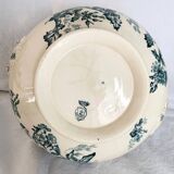 Longwy soup tureen with botanical decor
