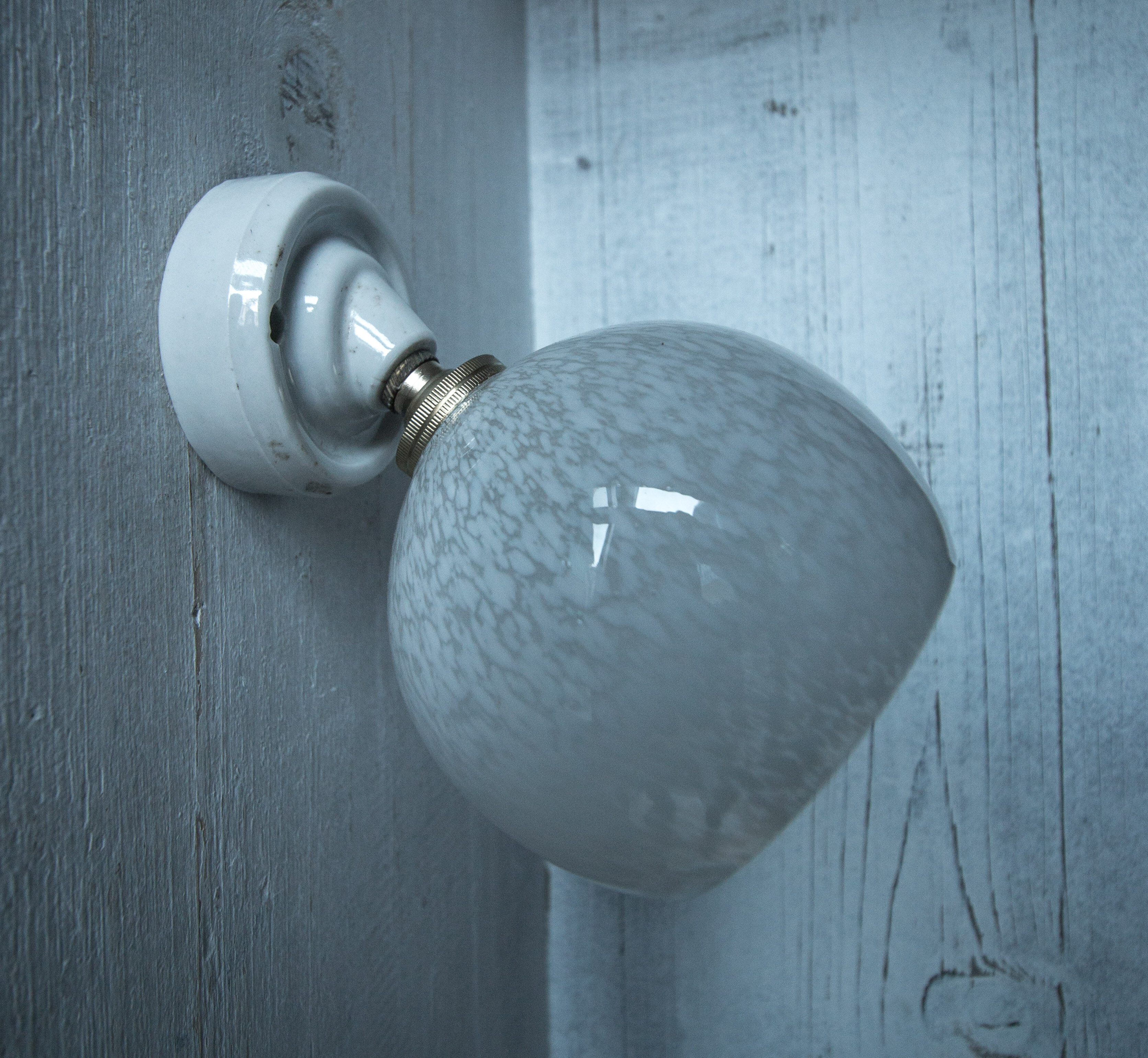 Opaline wall light 1930
