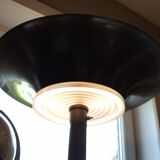 Old copper art deco floor lamp