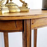 Vintage solid wood side table - 1940s/1950s