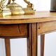 Vintage side table solid wood - 1940s/1950s