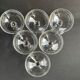 6 verres à champagne ou à cerises - Art nouveau