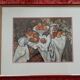 Reproduction encadrée Nature morte aux pommes Paul Cezanne