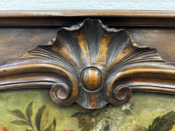 Grand Trumeau miroir de cheminée  ancien