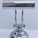 Vintage articulated chrome lamp