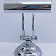 Vintage articulated chrome lamp