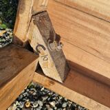 Solid teak coffee table