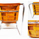 Marcel Breuer B35 armchair and footstool