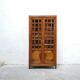 Vintage wooden showcase cabinet