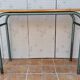 Vintage wooden and metal school desk