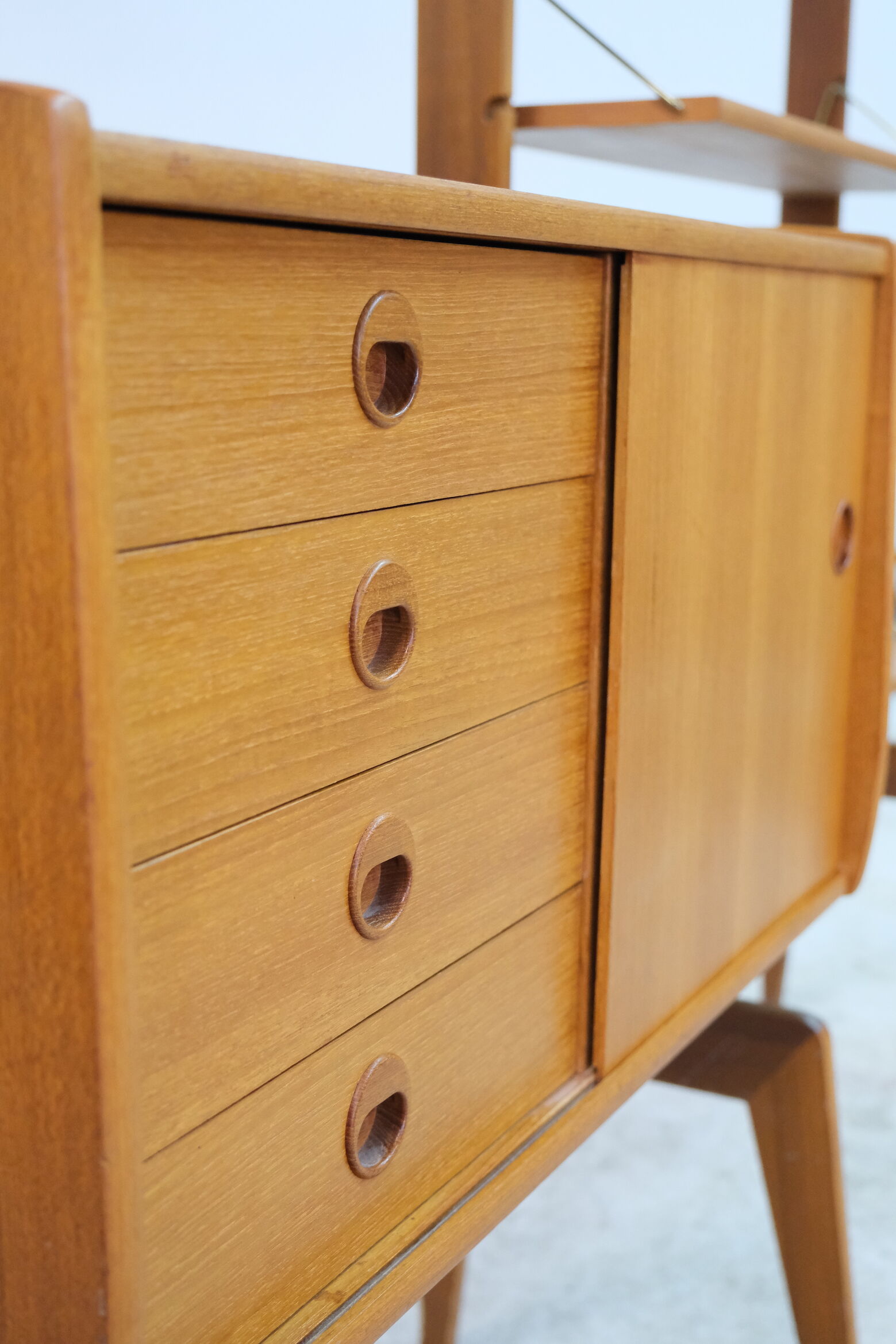 Mid-century wall unit, norway, 1960s