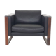 Leather Walter Knoll lounge chair, Germany 1970’s